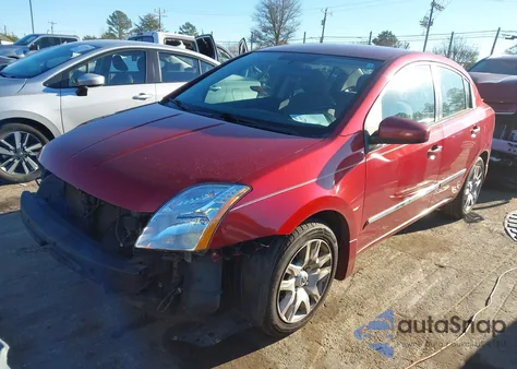 2012 Nissan Sentra 2.0 S from USA, damaged, VIN 3N1AB6AP3CL694366